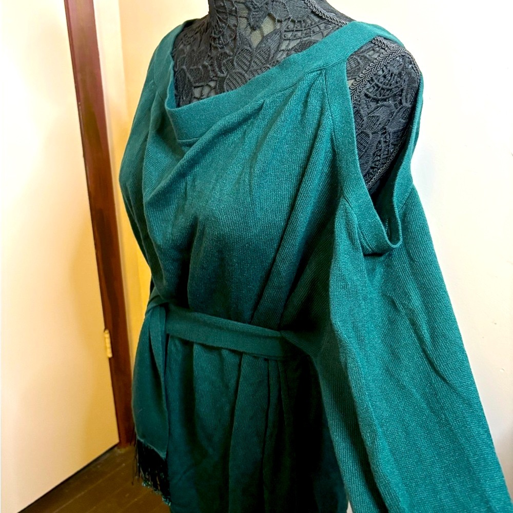 NY&Co green knit sweater - Picture 4 of 5